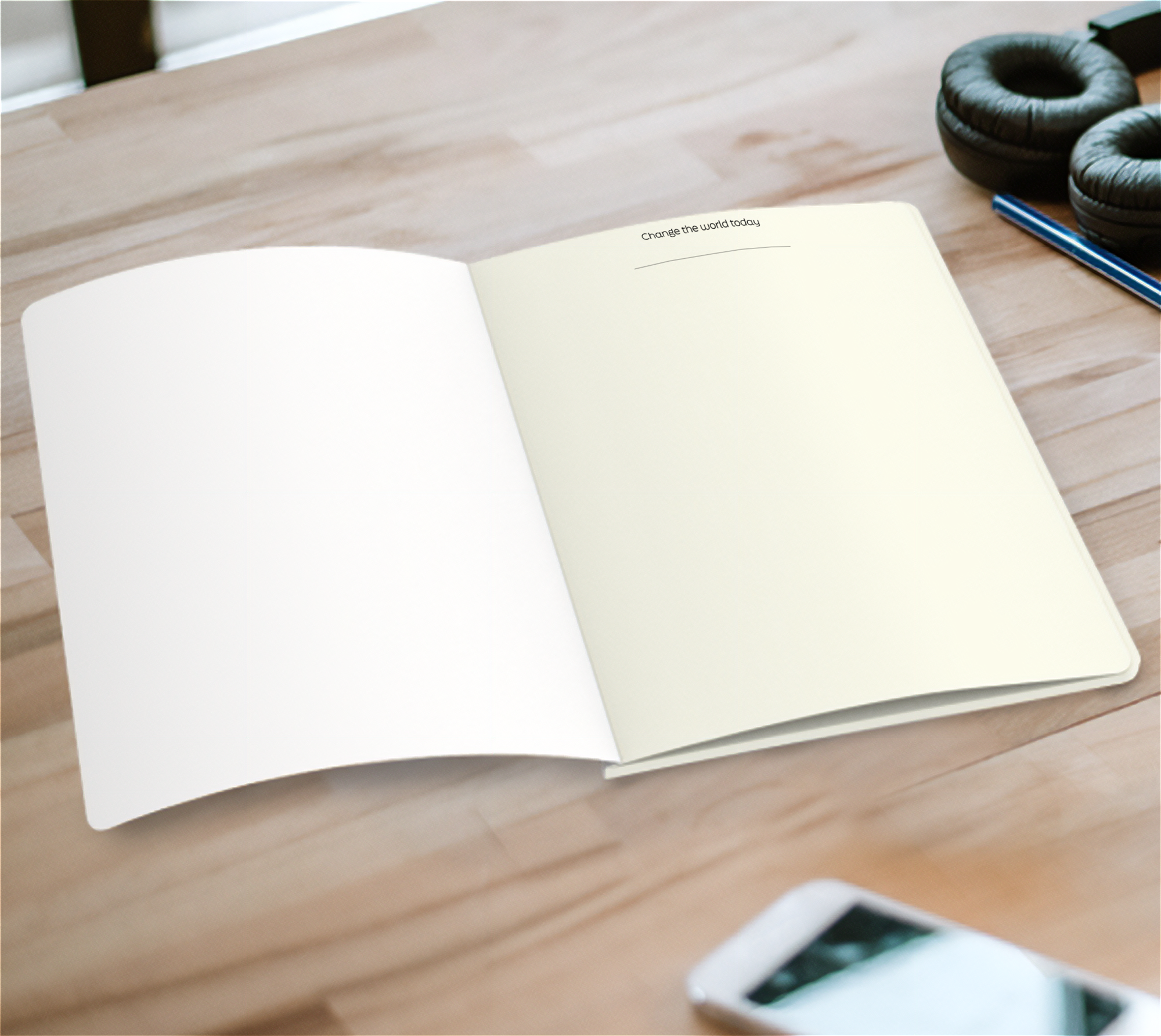 "Be You" Large Notebook