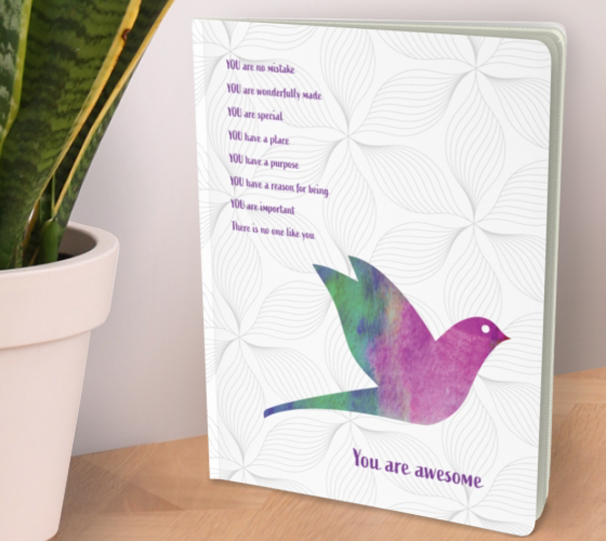 "You Are Awesome" Large Notebook