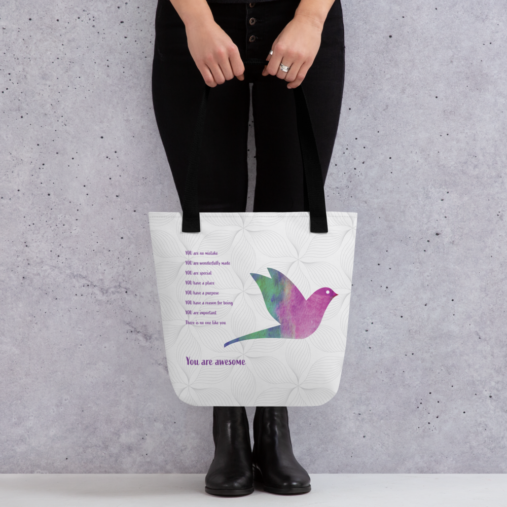 "You Are Awesome" Tote bag