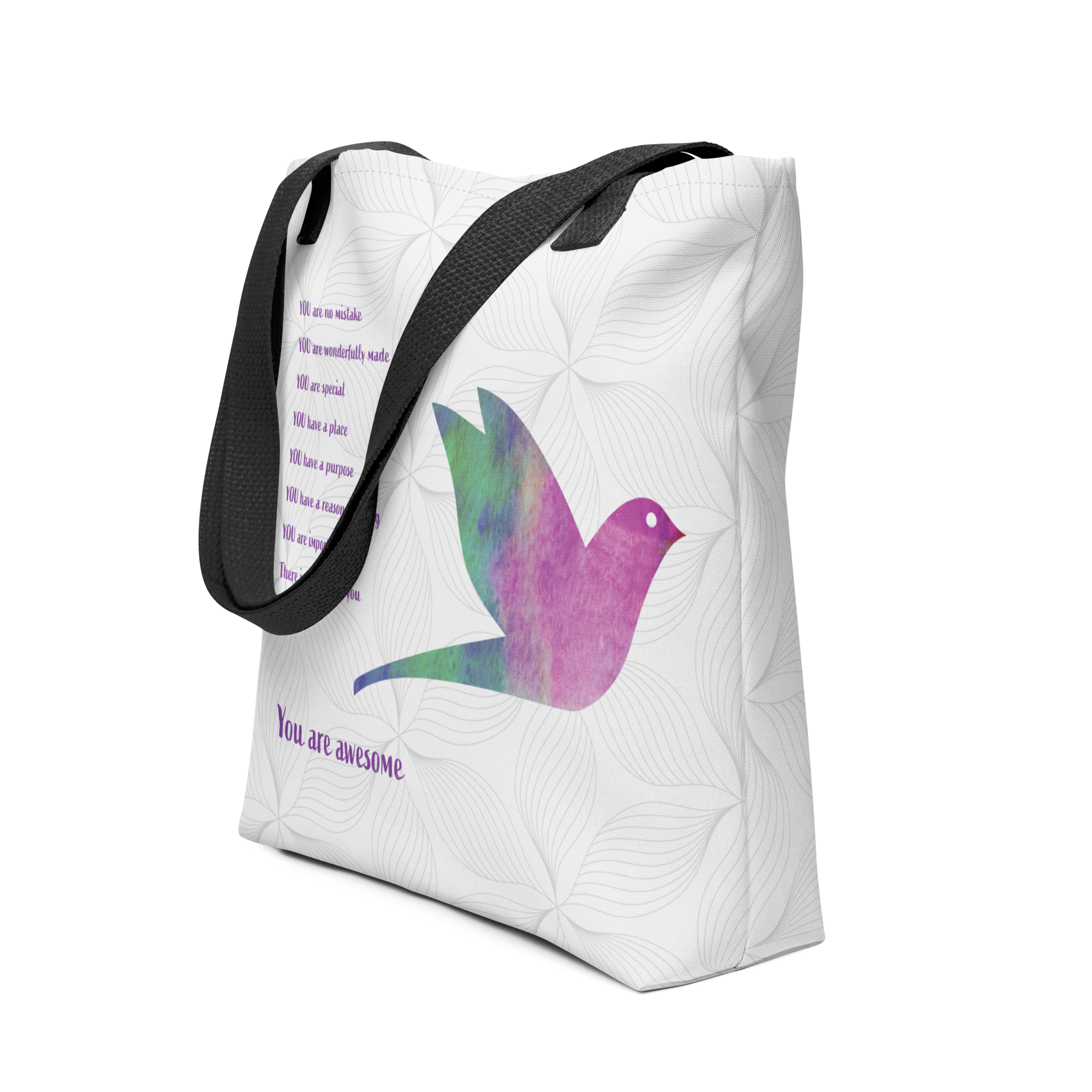 "You Are Awesome" Tote bag